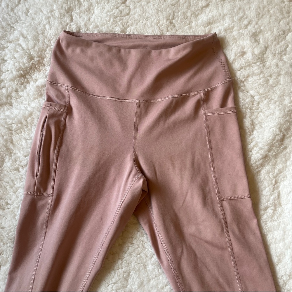 Pink Adrienne Vittadini Sport Leggings